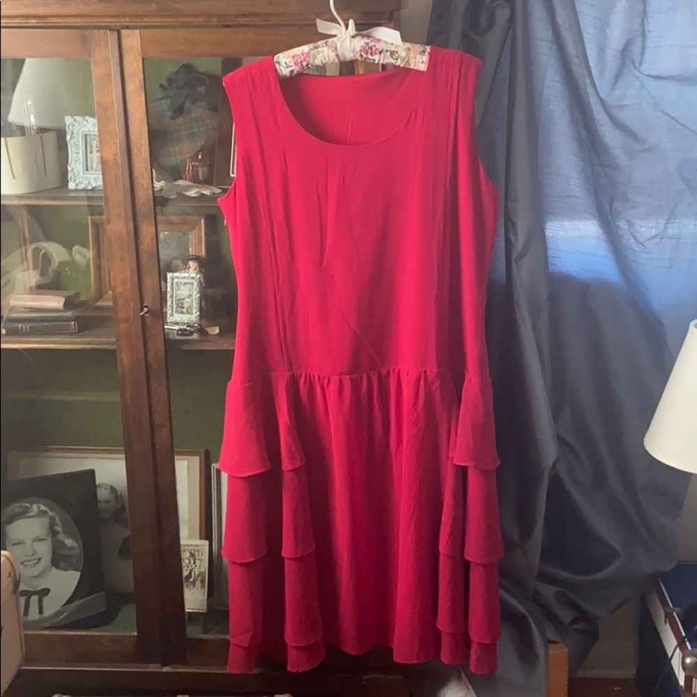 Red Flapper Costume Dress
